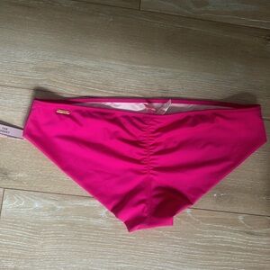 Pink Victoria’s Secret Cheeky Bathing Suit NWT. Size medium